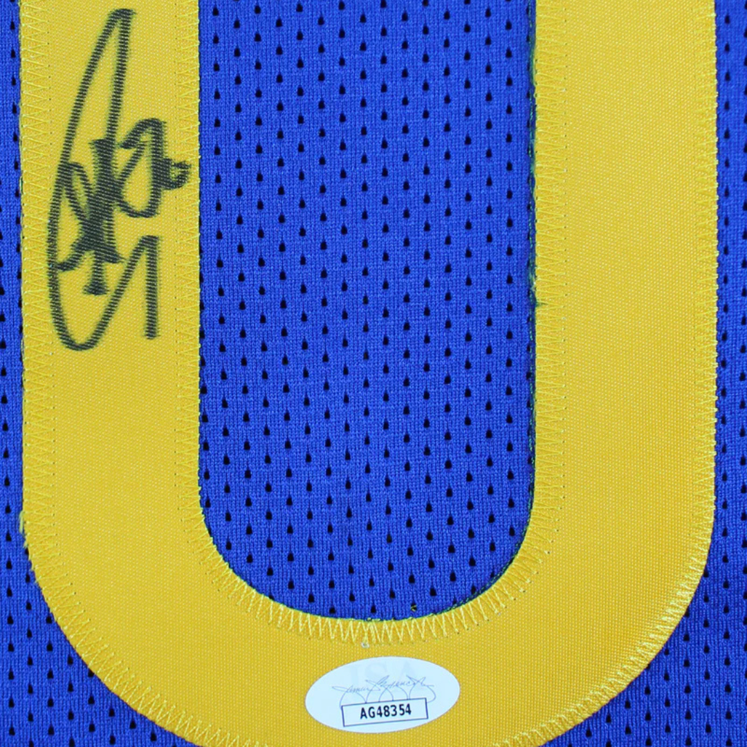 Stephen Curry Signed Golden State Warriors Basketball Jersey with JSA COA